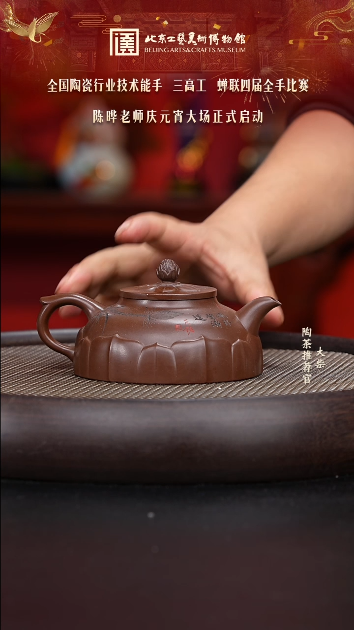【闪购商品】紫砂茶壶113 陶茶溯源陈晔