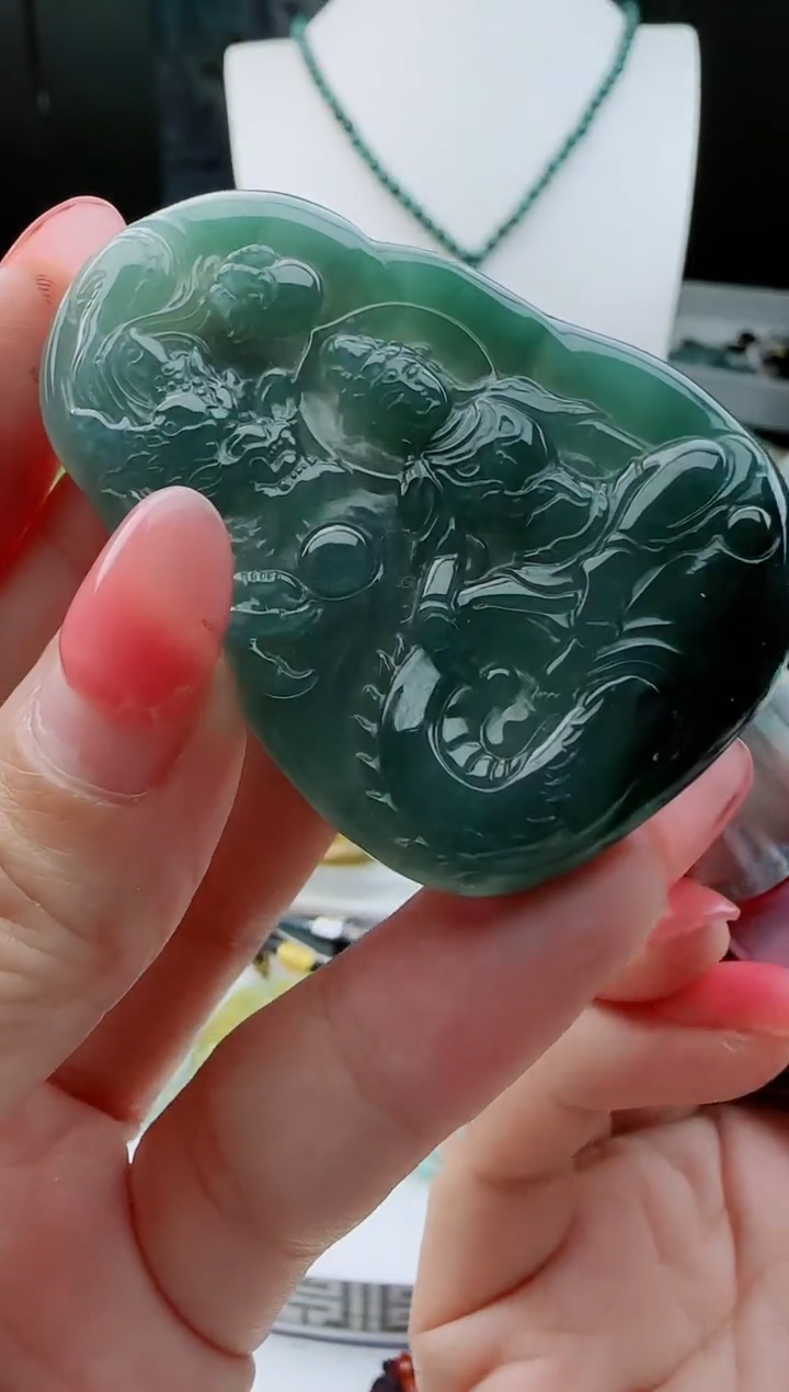 【闪购商品】翡翠颈饰未镶嵌多样性随机一件发货