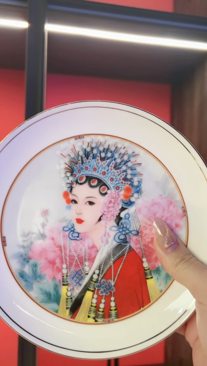【闪购商品】绘画cjz--盘子----瓷盘