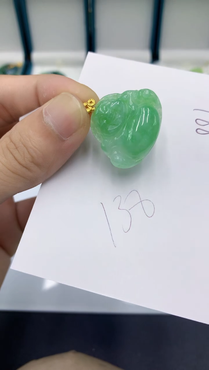 颈饰未镶嵌翡翠翡翠