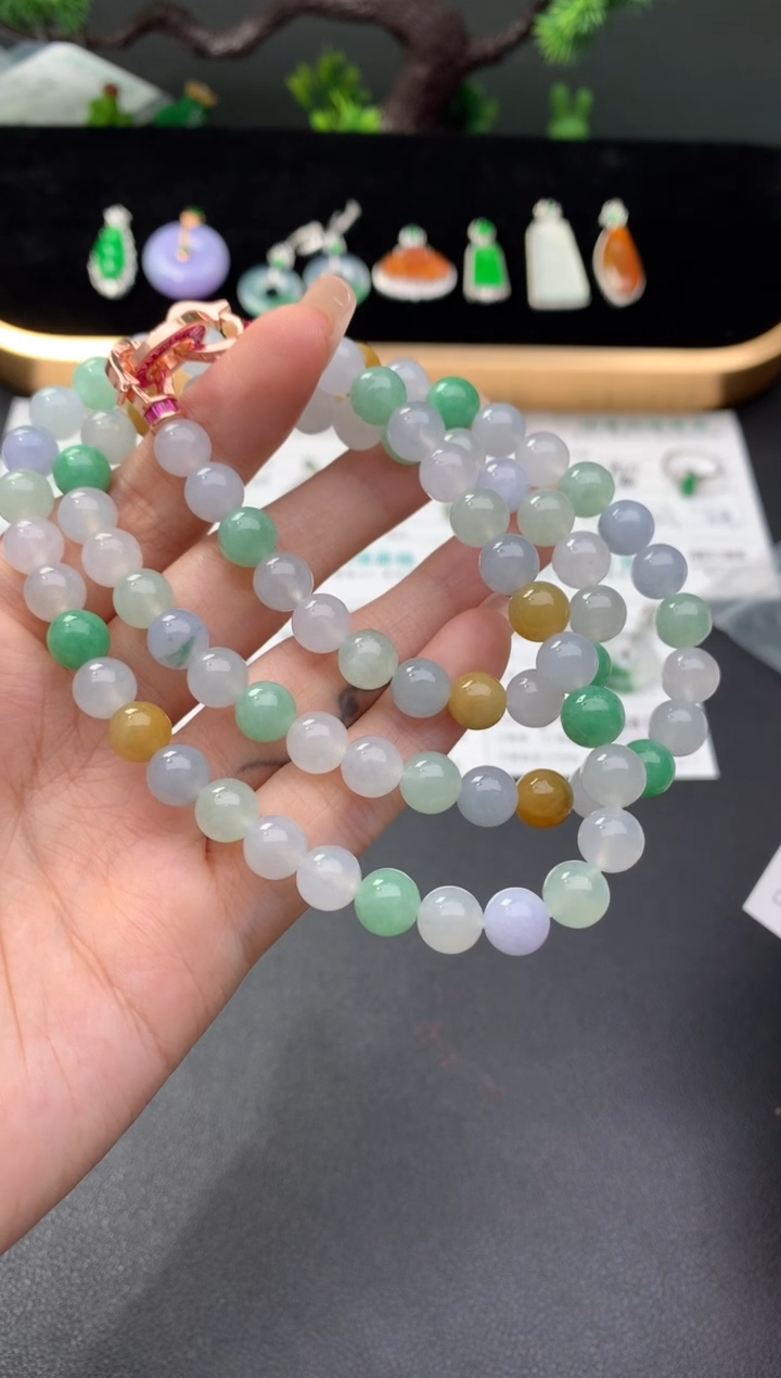 颈饰未镶嵌翡翠48小时鉴赏期 退货不扣服务费