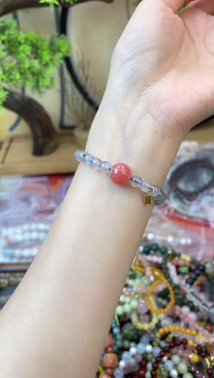 【闪购商品】月光石手链银S925镶嵌314