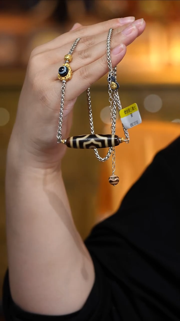 玛瑙/玉髓（覆膜）颈饰未镶嵌多宝项链多样性发其一