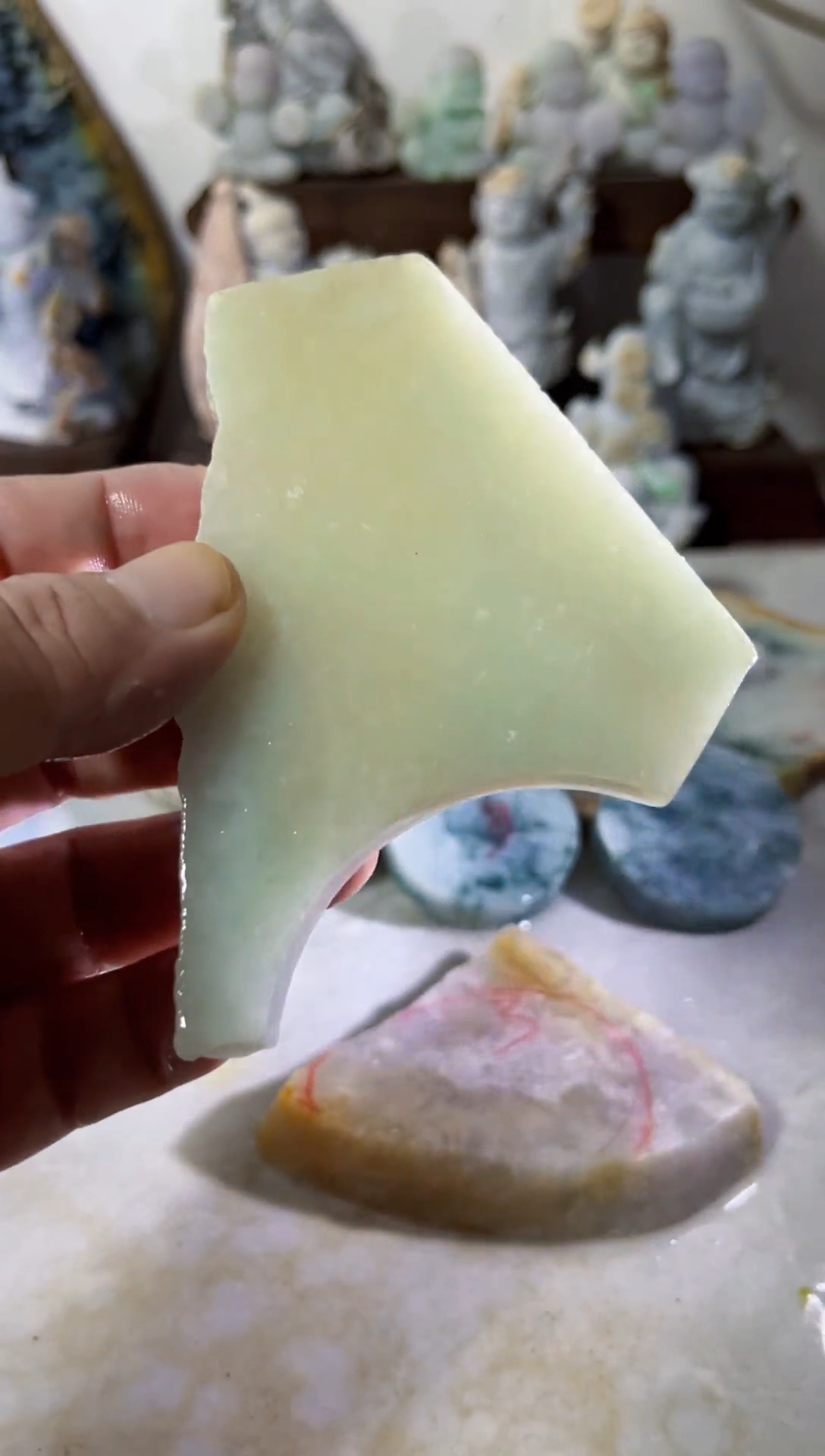 【闪购商品】翡翠吊坠(不含链)未镶嵌A913