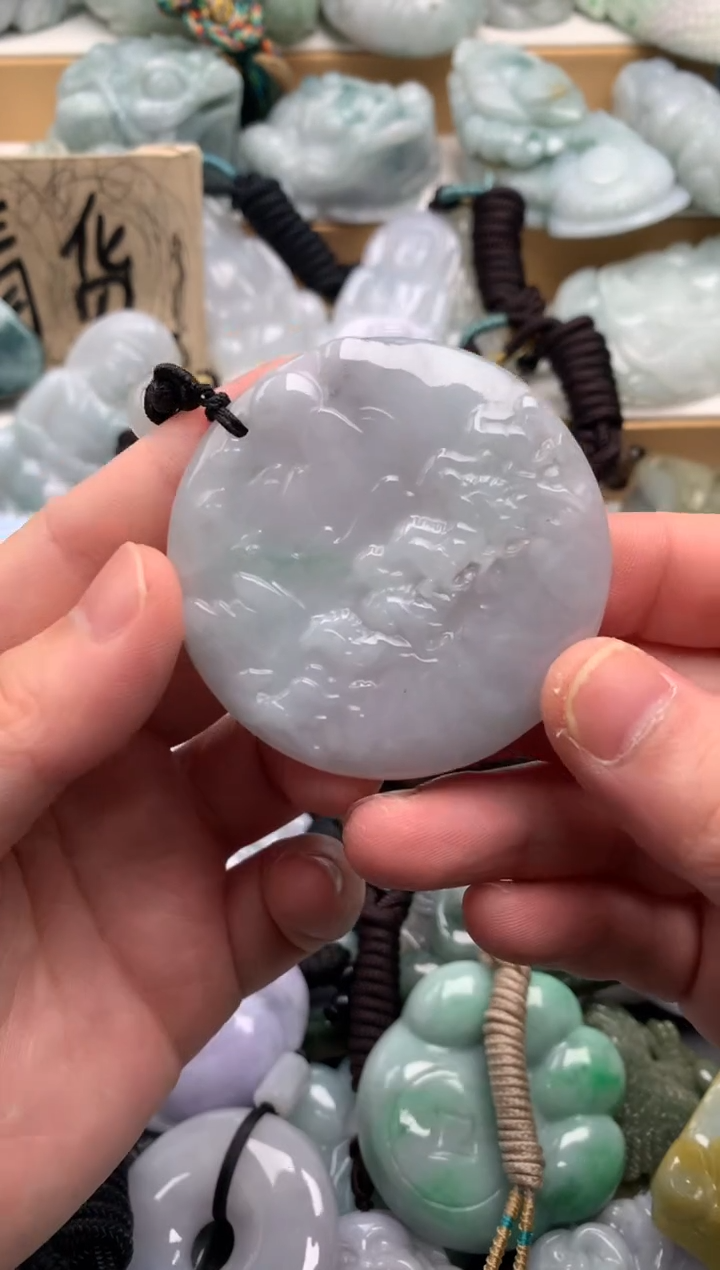 吊坠(不含链)未镶嵌翡翠1