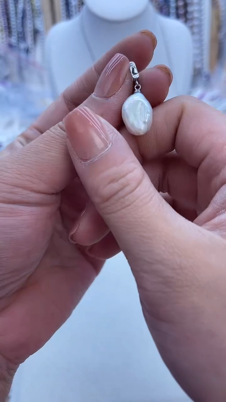 【闪购商品】淡水珍珠吊坠《不含链》未镶嵌850