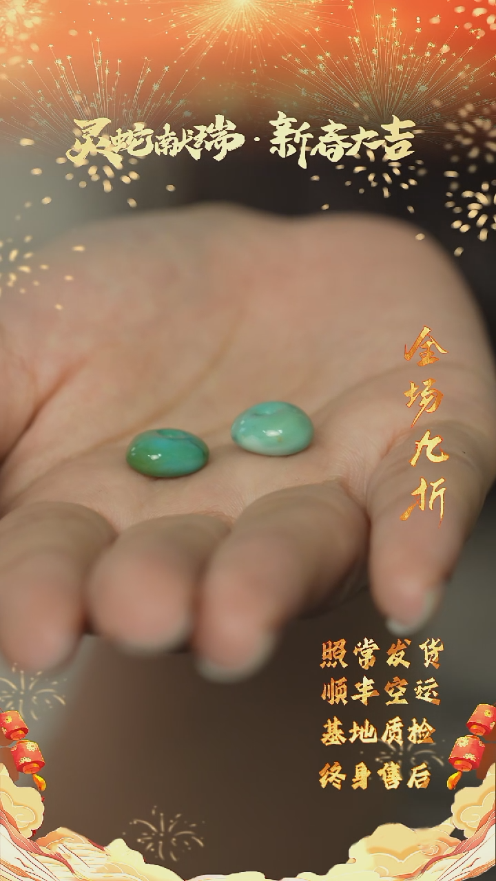 【闪购商品】绿松石H121（多样性发一组）未镶嵌单珠