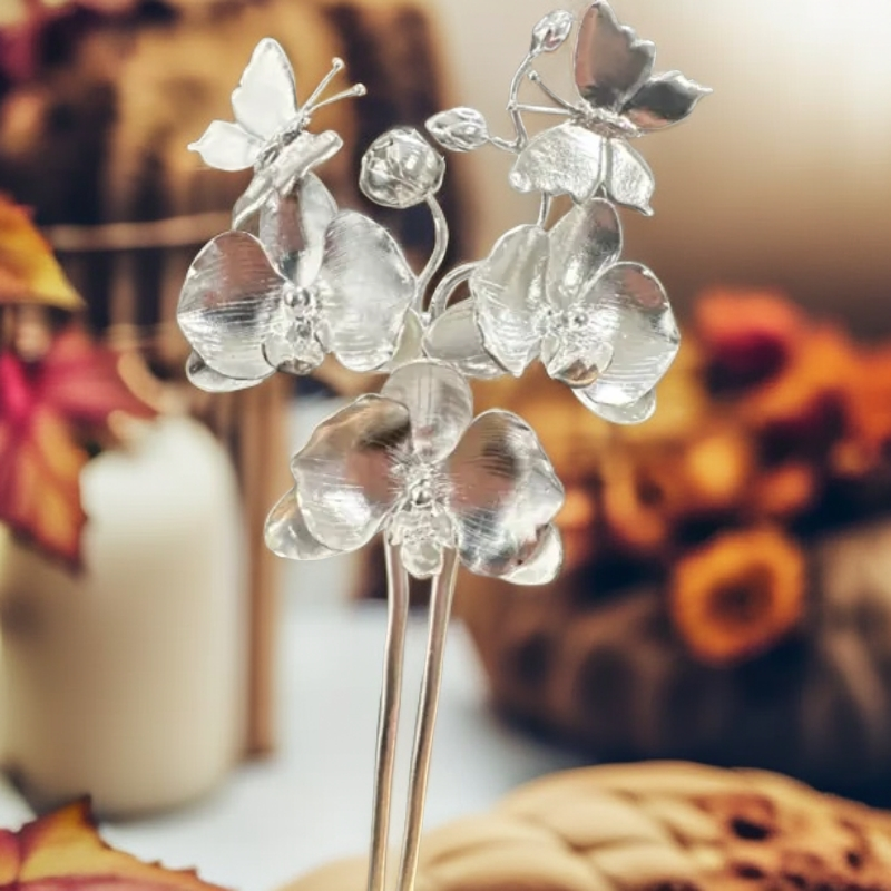 簪子软簪千金风森系精美民族风中国风女发簪旗袍插梳