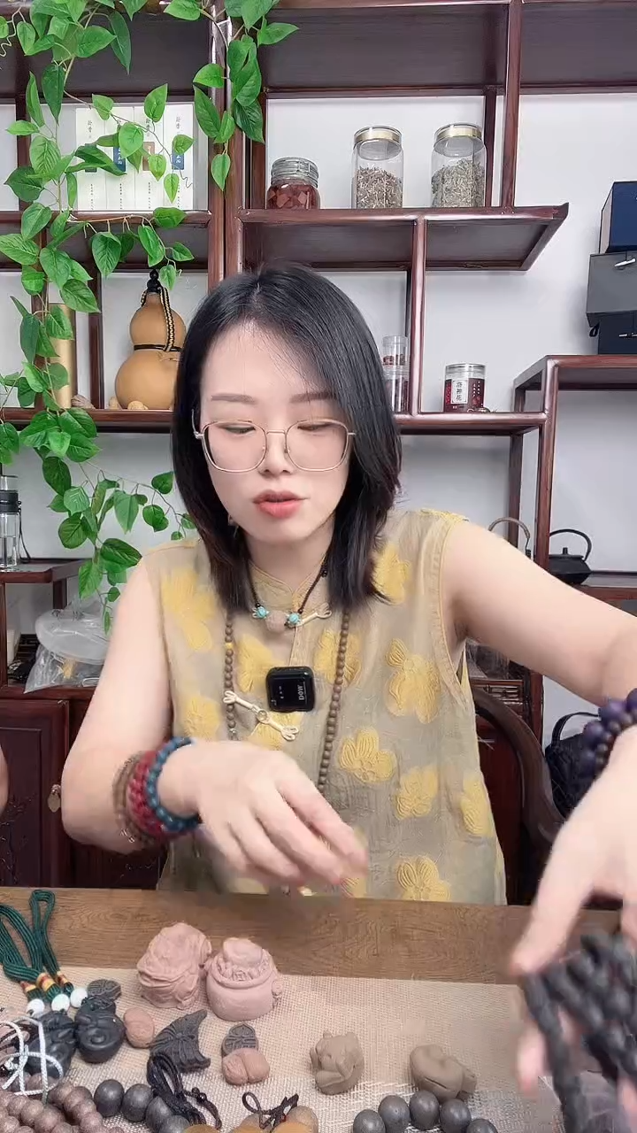 泥塑安宫香方手串1.8