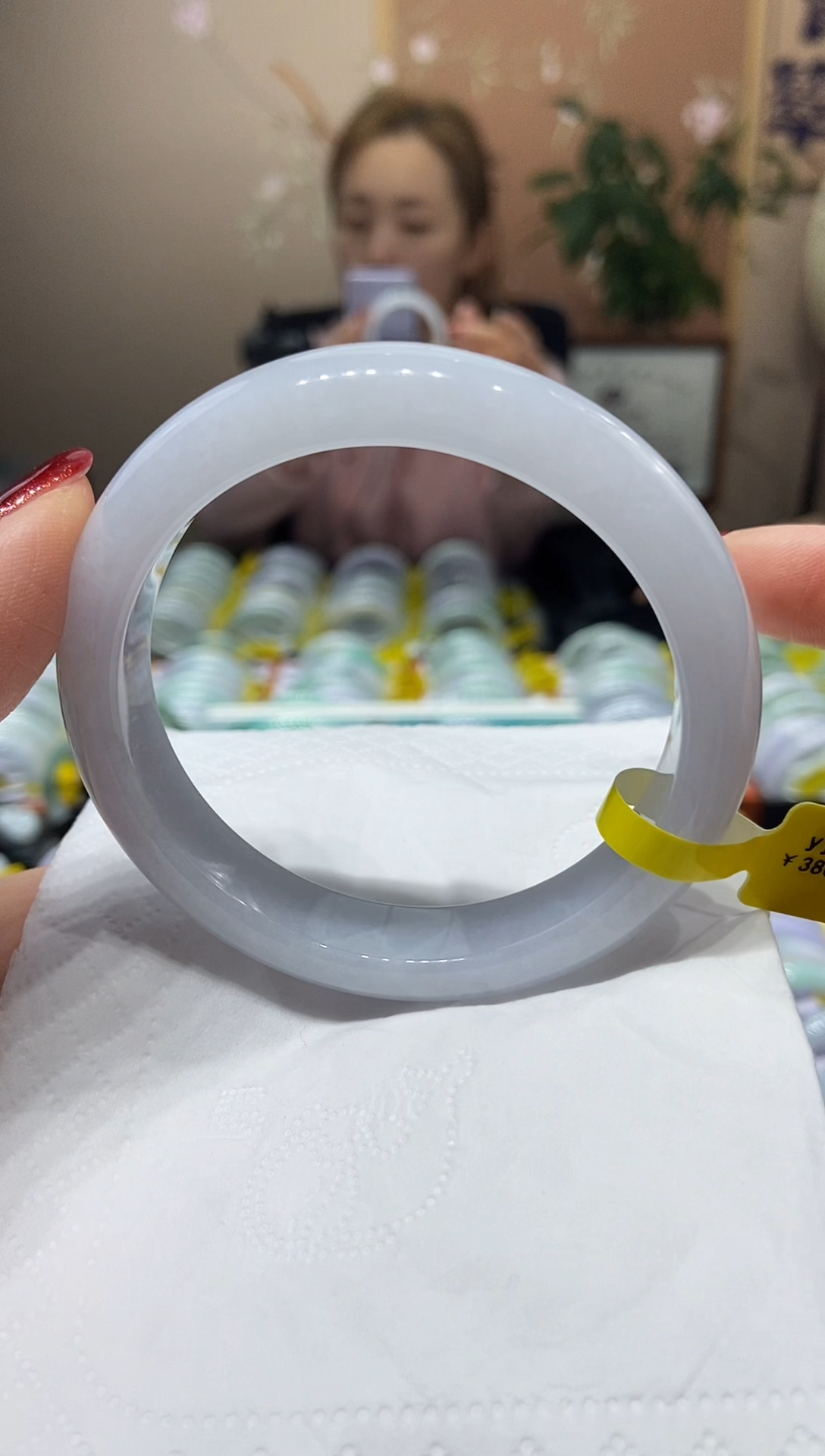 【闪购商品】翡翠手镯未镶嵌5859圈口