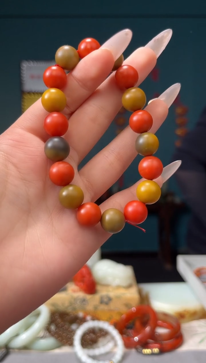 【闪购商品】玛瑙/玉髓颈饰未镶嵌手串