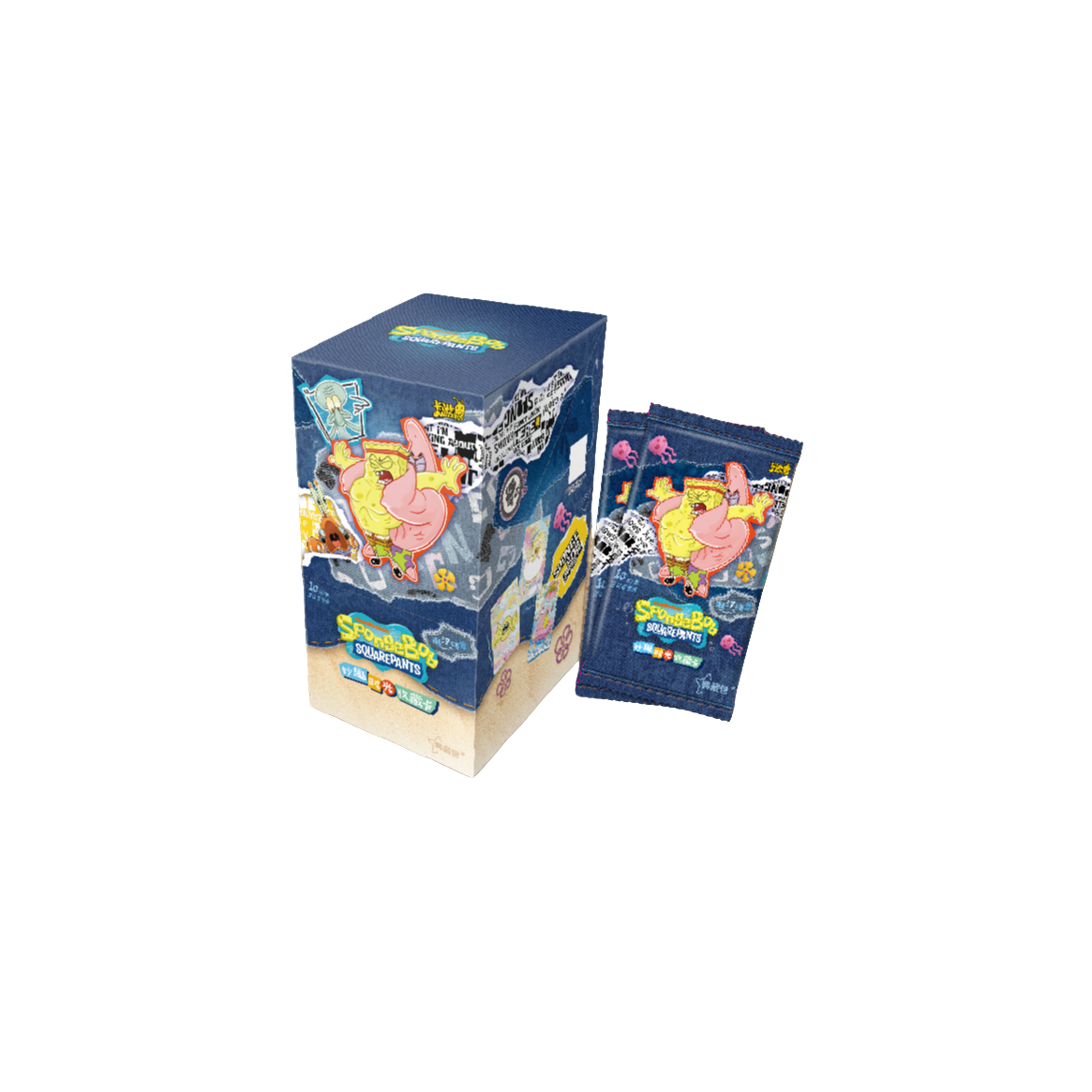【侑子】卡游 海绵宝宝 妙趣时光典藏包 潮汐颂章 收藏卡盲盒
