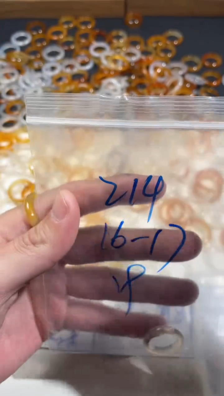 【闪购商品】玛瑙/玉髓戒指未镶嵌214