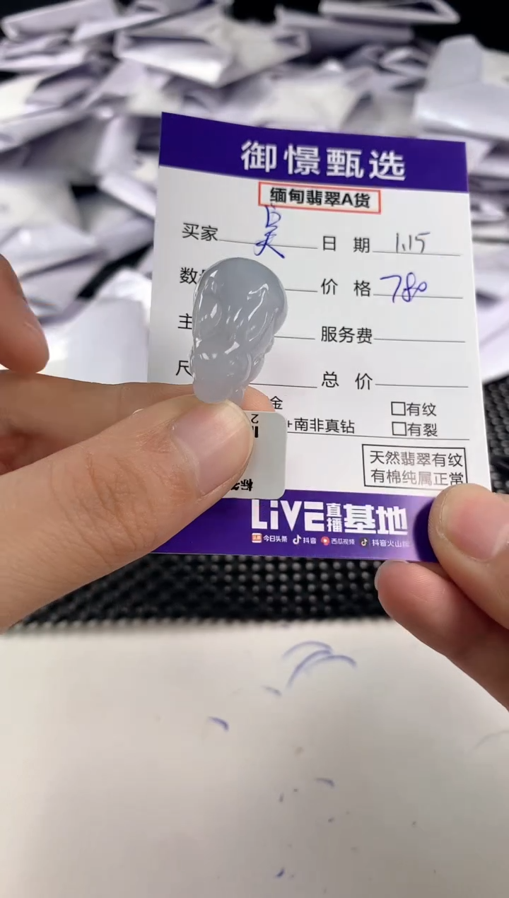 【闪购商品】翡翠颈饰未镶嵌96