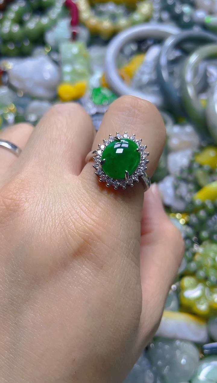 颈饰未镶嵌翡翠/K/翡翠A货，一件也是批发价