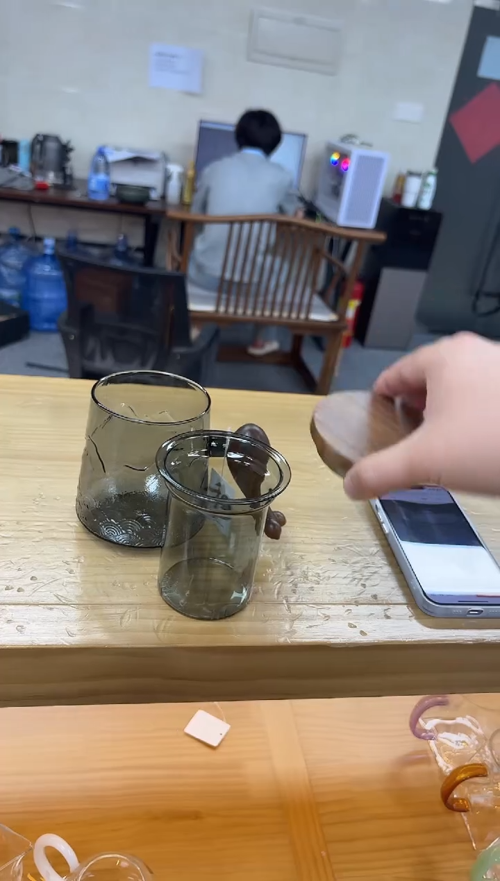 禾器-悦鲲杯-烟灰-锤纹