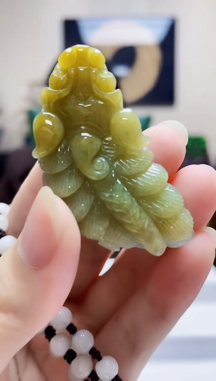 未镶嵌定制翡翠吊坠147