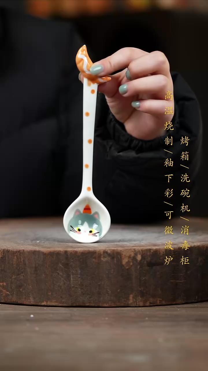 瓷片景德镇高温釉下彩（食品级）