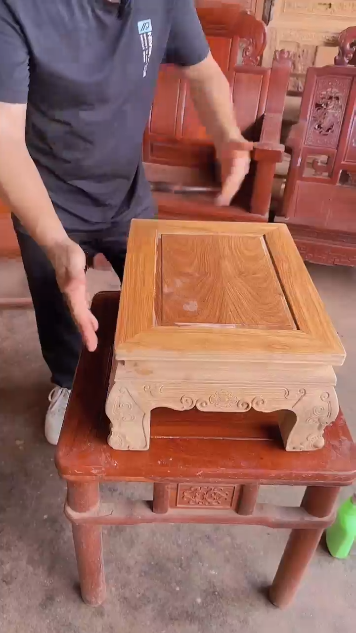 木（红木类）沙发小炕几全材刺猬紫檀木原木白胚发货