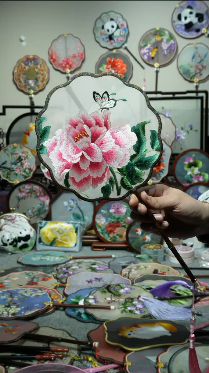 刺绣纯手工苏绣艺术品