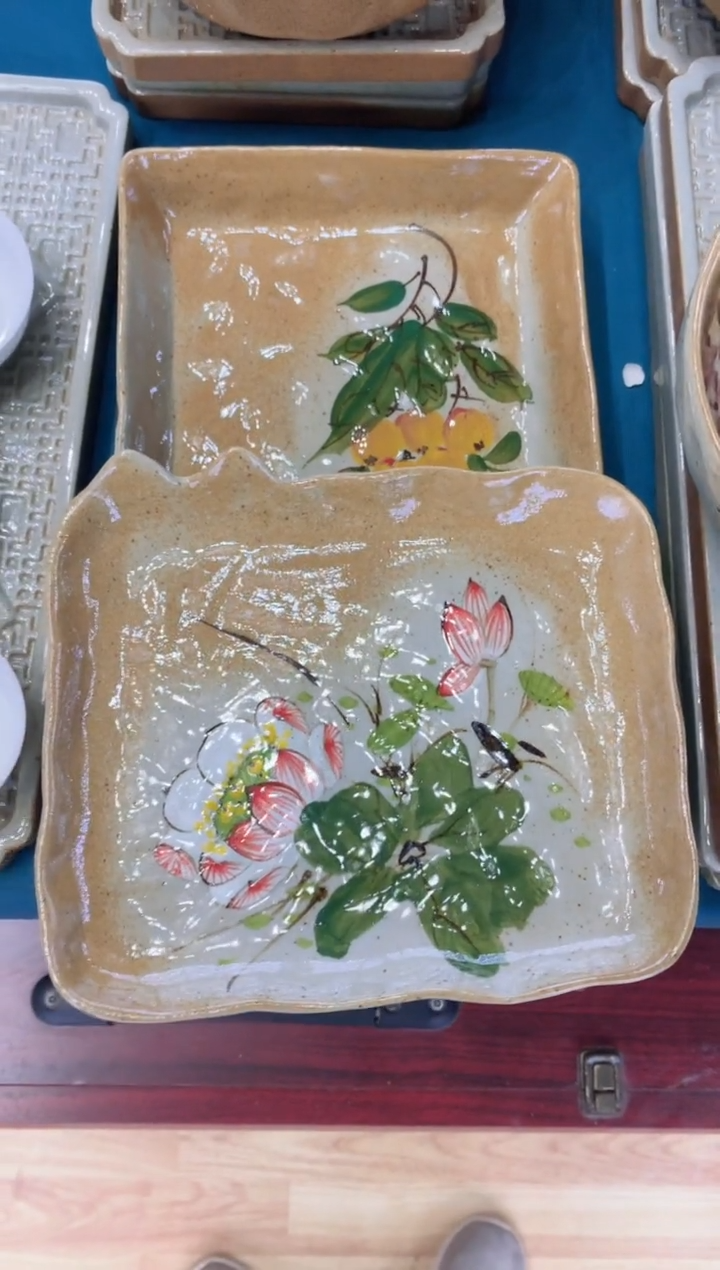 【闪购商品】两个手工手绘老陶泥T5