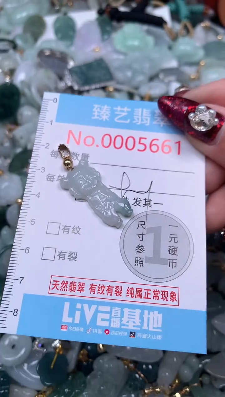 颈饰未镶嵌翡翠5661