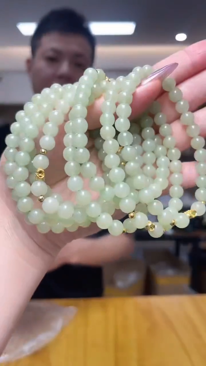 手串未镶嵌和田玉（多样性单个发货）