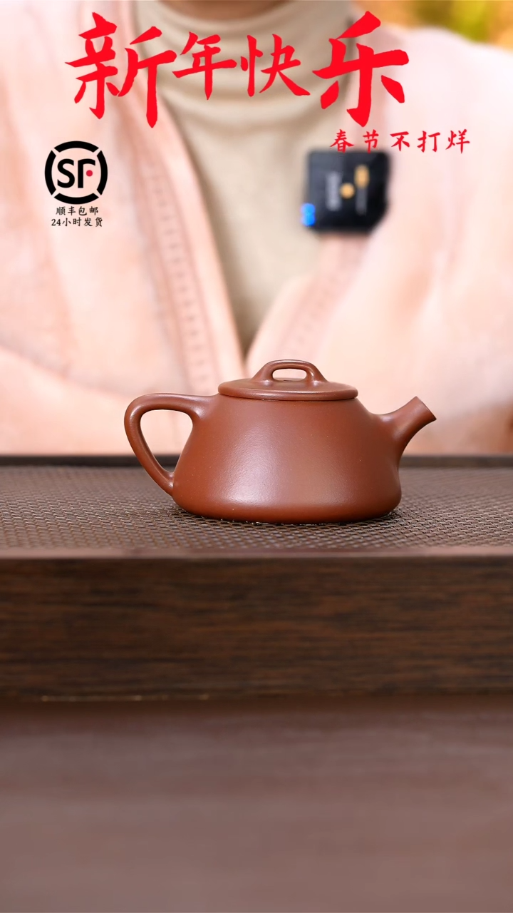 【闪购商品】紫砂茶壶原矿手工紫砂壶1把