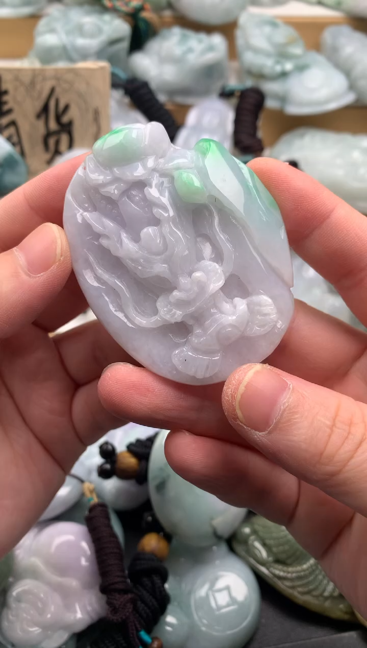 吊坠(不含链)未镶嵌翡翠1