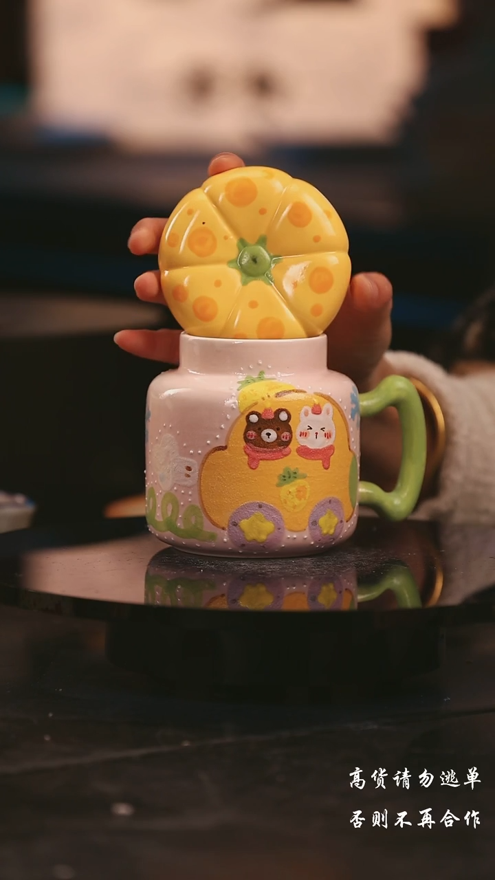 陶瓷景德镇可爱设计师款陶瓷 