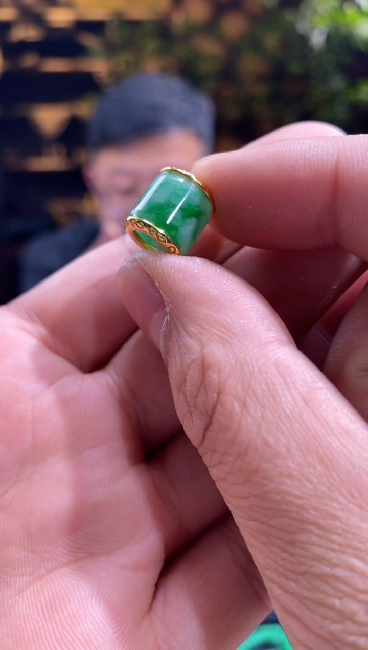 【闪购商品】翡翠吊坠(不含链)银S925镶嵌y0053-天然翡翠a货吊坠