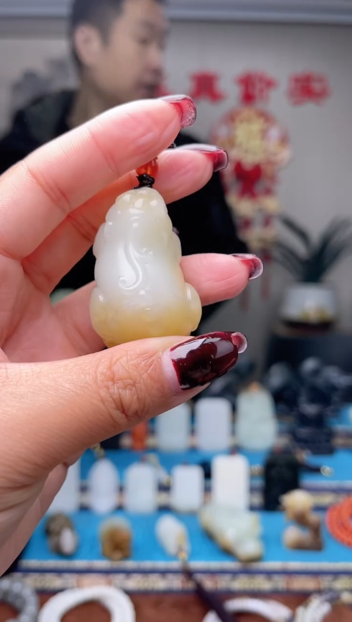 【闪购商品】和田玉挂件未镶嵌1