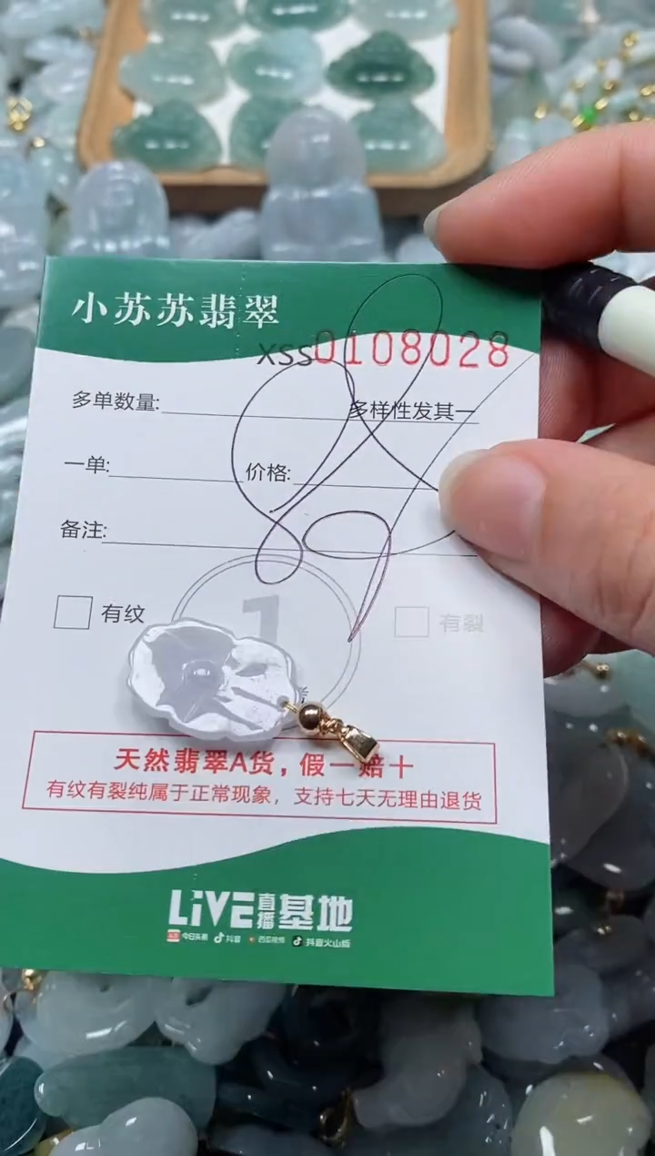 【闪购商品】翡翠颈饰未镶嵌闪购商品0108028