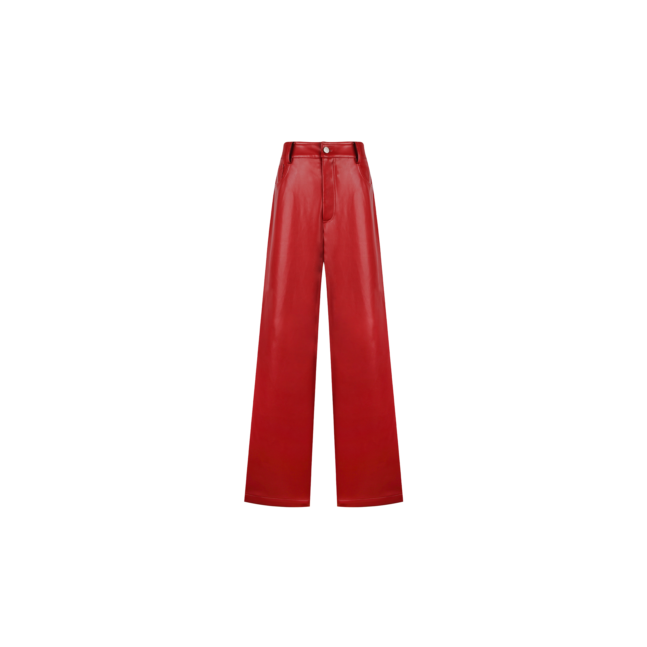 WEIFANSHU/魏凡舒【百变yk2】秋冬新款时尚百搭直筒显瘦时装皮