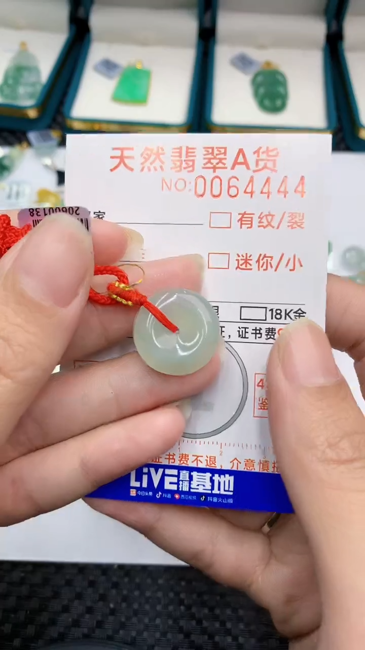 【闪购商品】翡翠颈饰未镶嵌            8