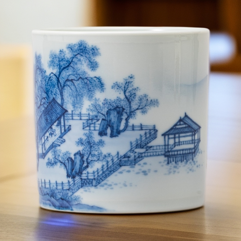 华山拙隐︱四景图（夏）容天杯