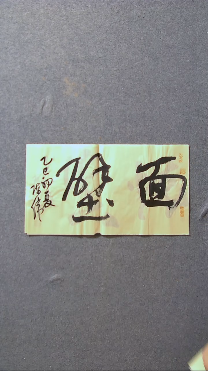 书法陈伟  湖北草书委员69*34尺寸