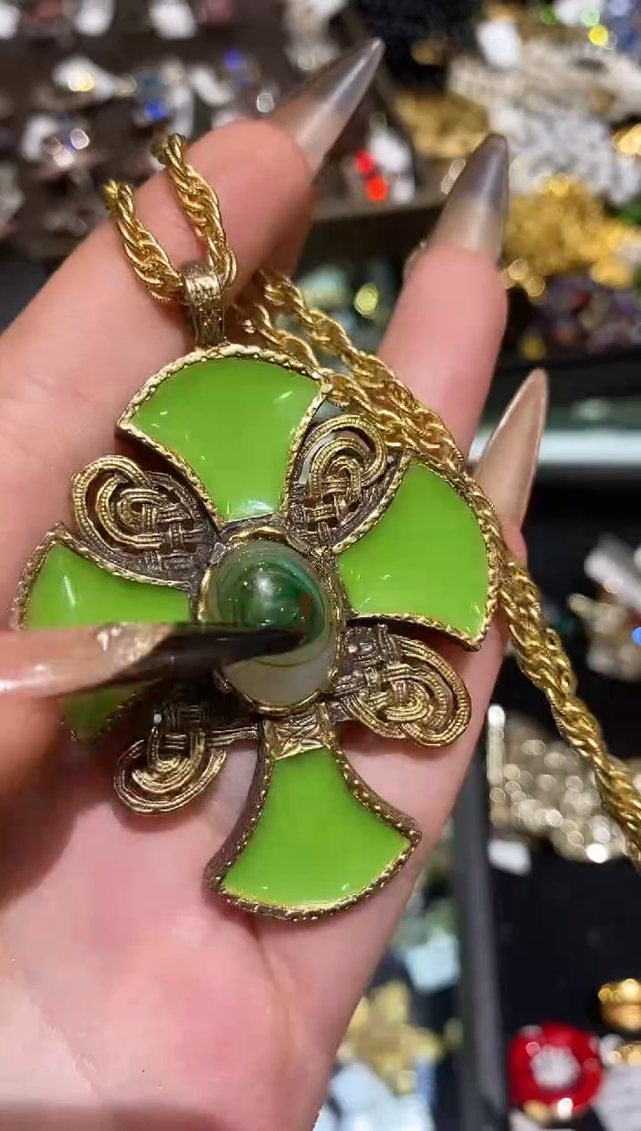 琉璃铜合金楚楚珠宝中古甄选不退换