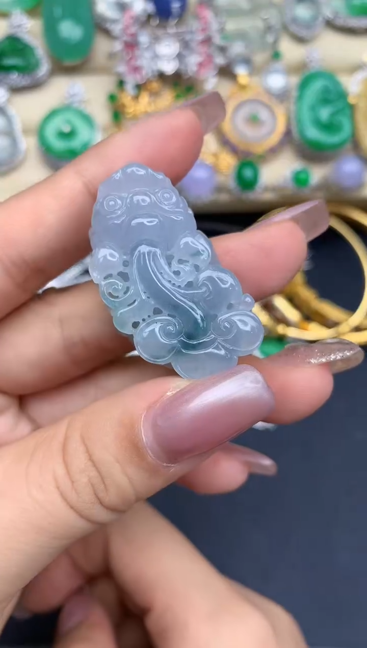 颈饰未镶嵌翡翠219-中国好珍宝