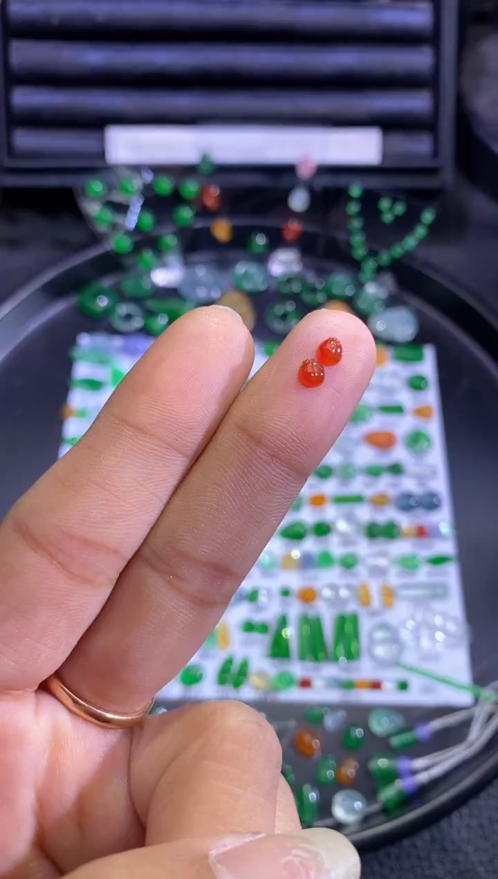 未镶嵌挂件翡翠瓢虫