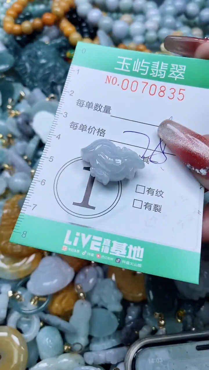 【闪购商品】翡翠颈饰未镶嵌闪购0070835