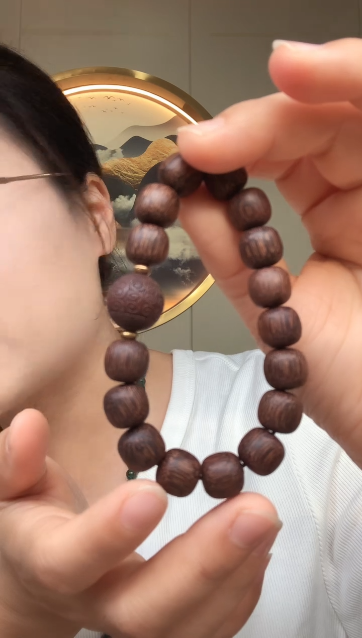 天然木珠手串0420 （01）