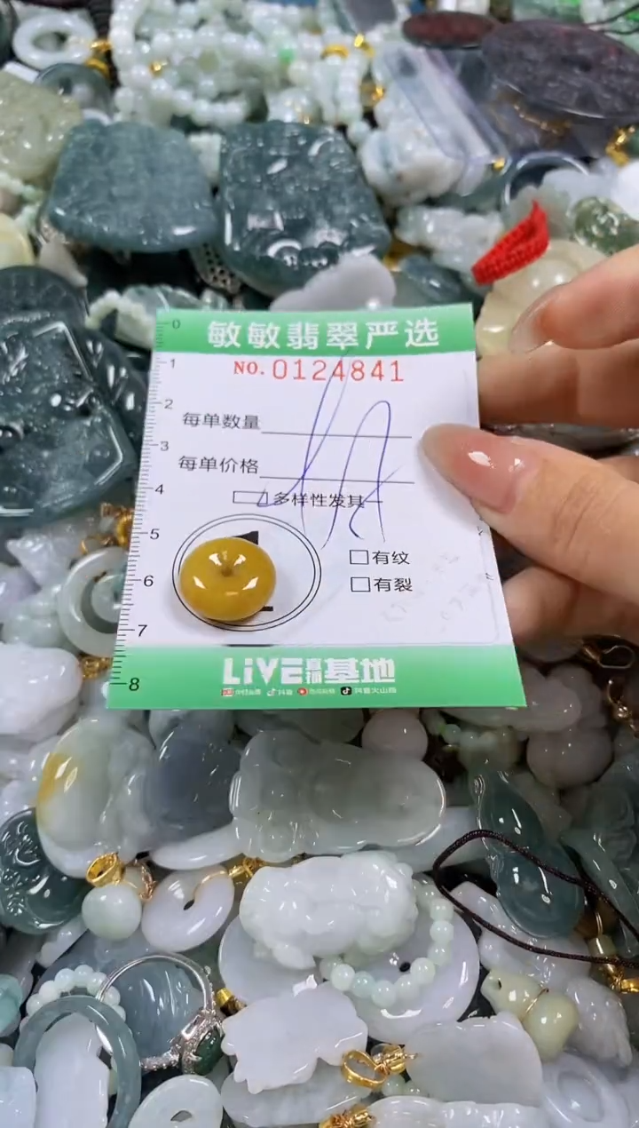 【闪购商品】翡翠颈饰未镶嵌闪购0124841
