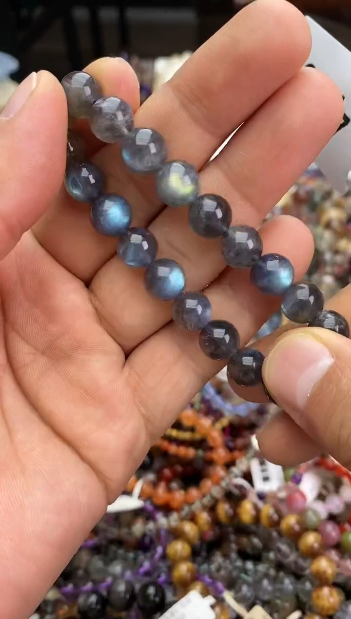 未镶嵌手链拉长石手链