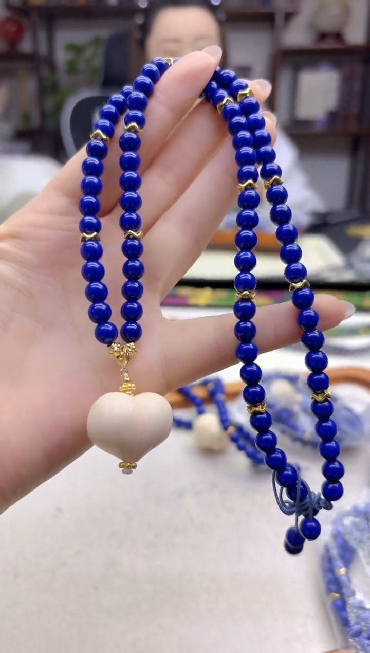 未镶嵌青金石颈饰DIY款X808