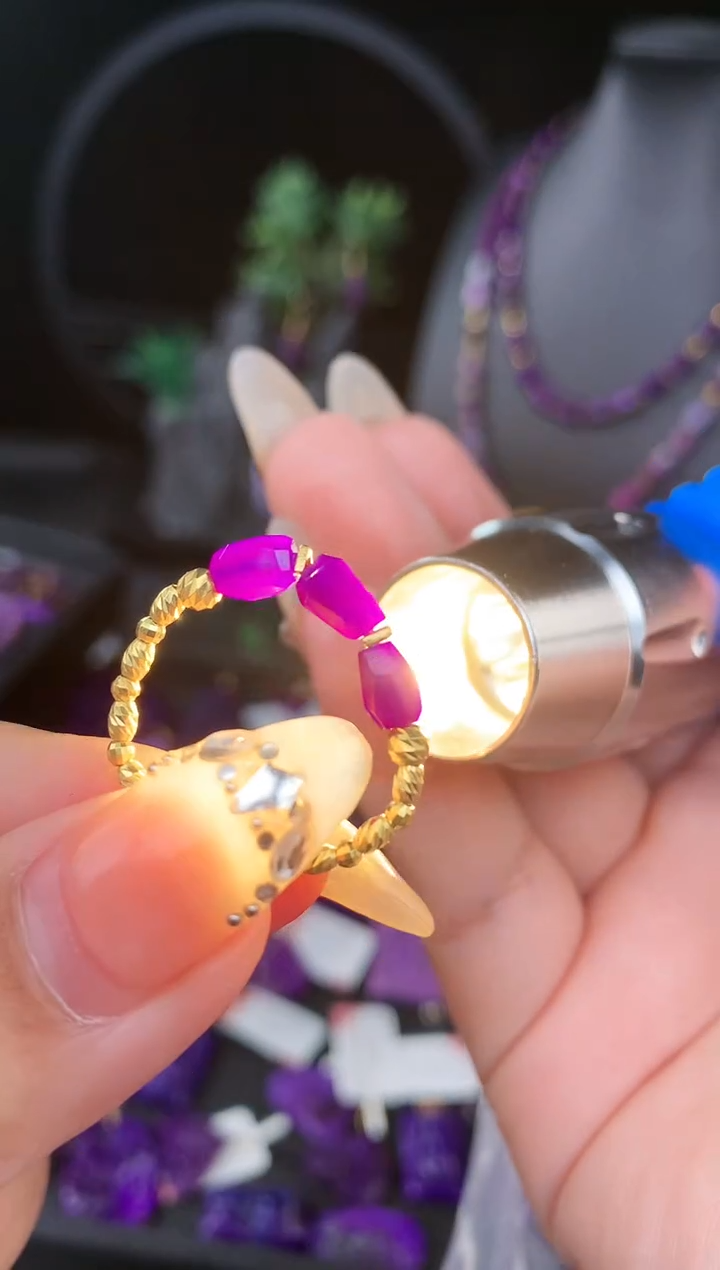 【闪购商品】苏纪石（舒俱来）戒指18K金镶嵌.