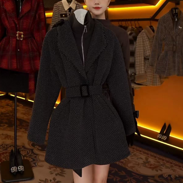 【宠粉价】羽绒白鸭绒设计师款高级感时尚显瘦外套LOVES-A1527