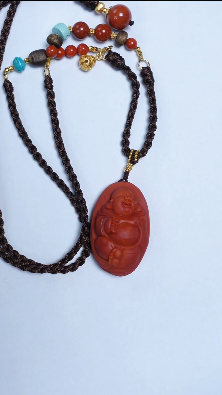 颈饰未镶嵌南红玛瑙南红佛公吊坠