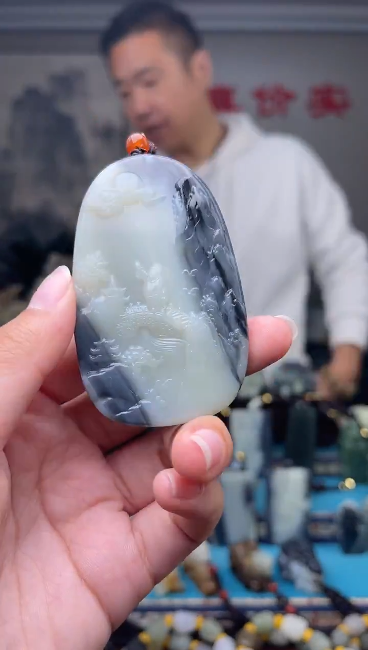 未镶嵌和田玉挂件1