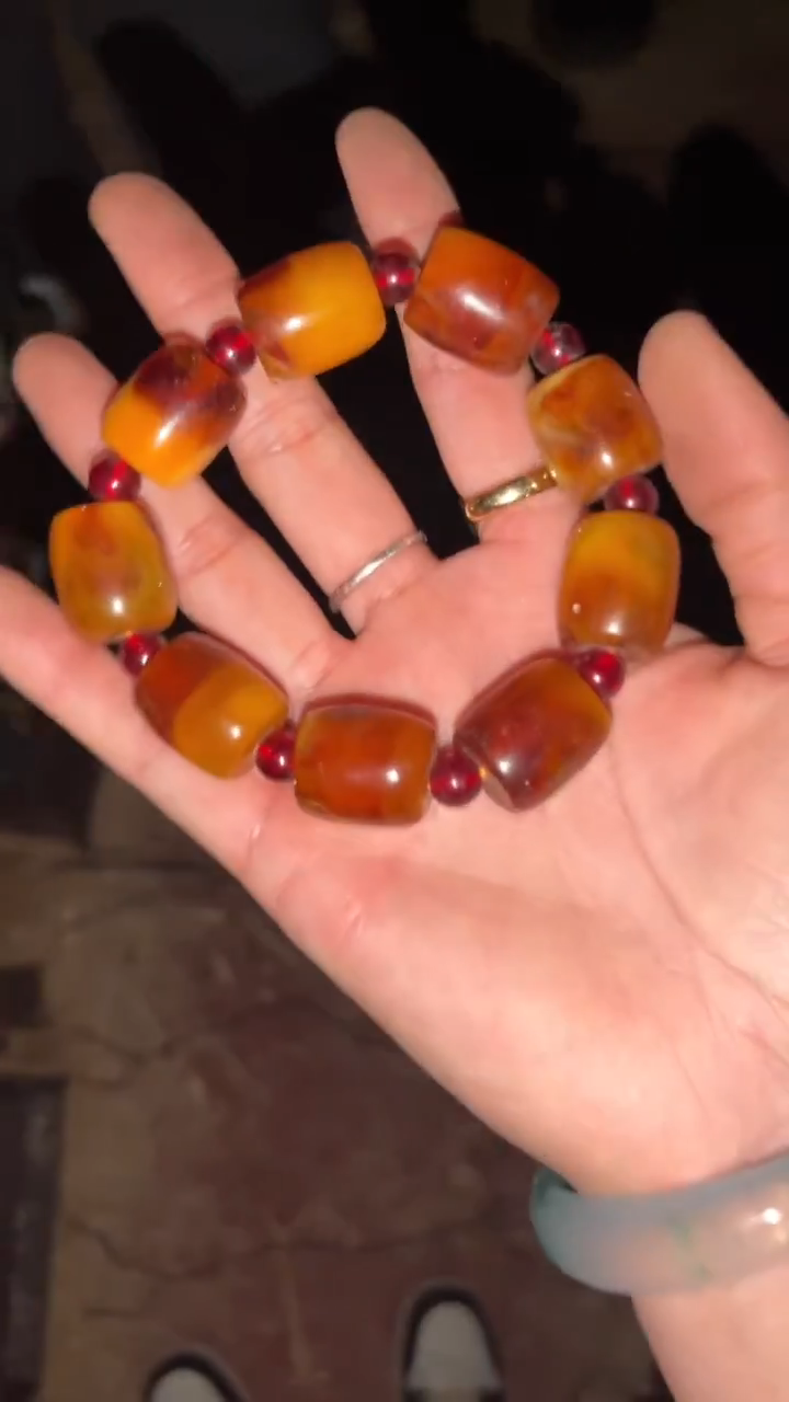 手链蜜蜡未镶嵌闪购商品专属高端连